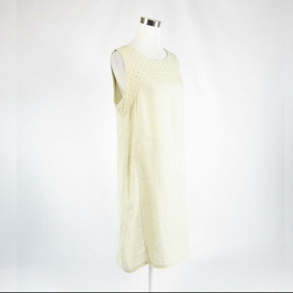 Piazza Del Tempio ivory shift dress L - Picture 3 of 8